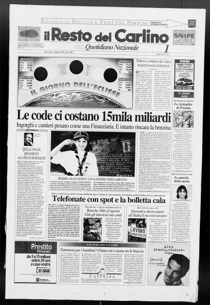 Il Resto del Carlino : giornale dell'Emilia